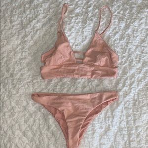 Amuse society bikini set